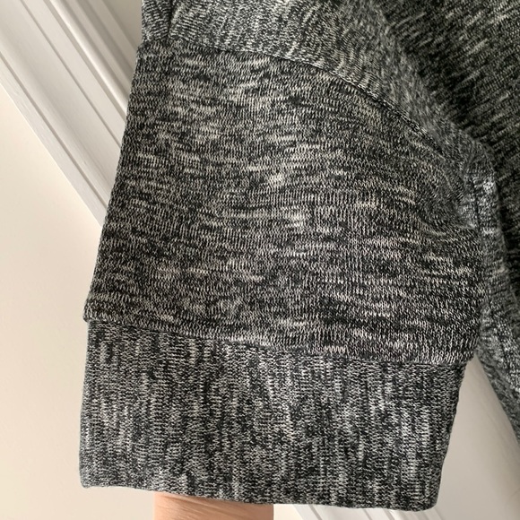 NWT LOFT Wide Kimono Drop Shoulder Sleeves Knit Open Cardigan Sweater Size XS - Picture 7 of 15